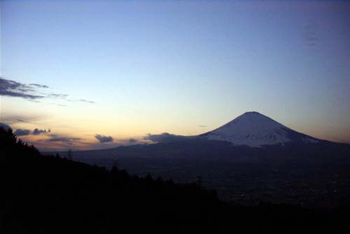 2000年1月 御殿場 富士山