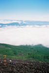 2004/08 富士山の雲の上