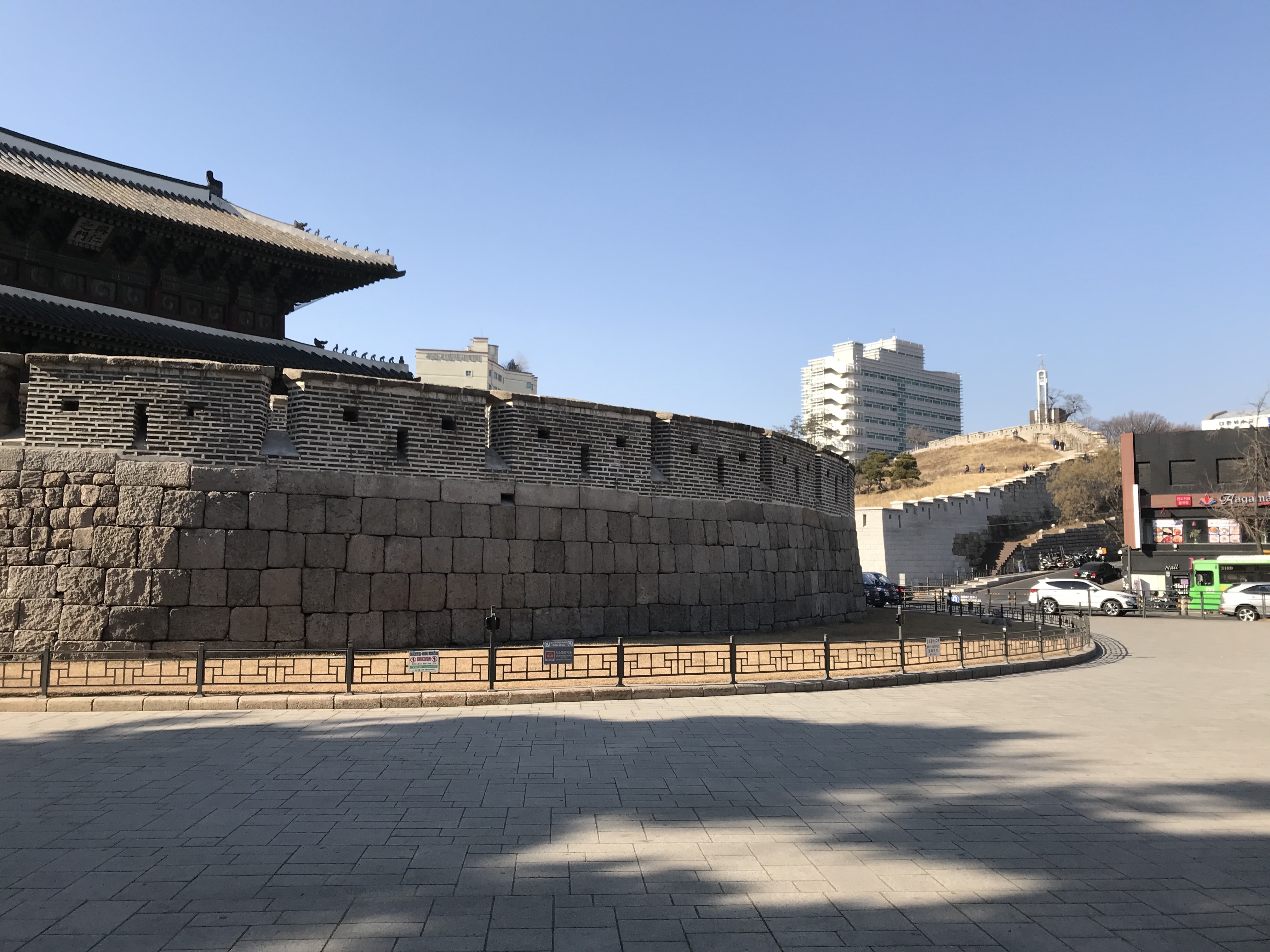 2019/1/25 興仁之門とソウルの壁